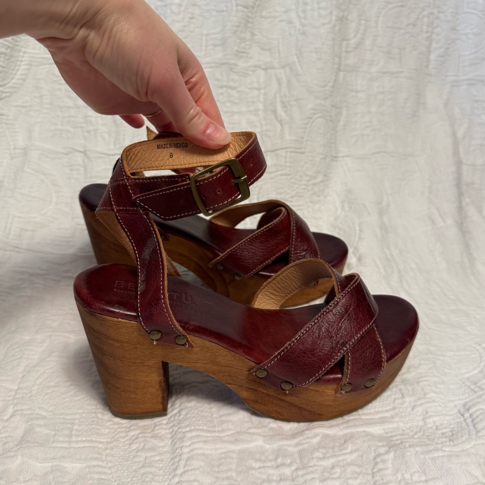 Bed Stu Madeline Chunky Block Heel